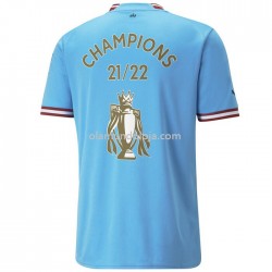 Camisola Manchester City Champion Equipamento Primeiro 2022-2023 Manga Corta